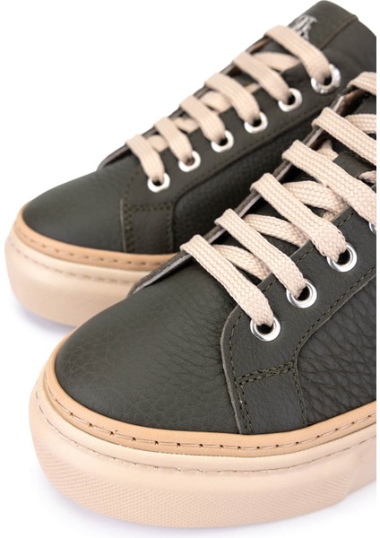 Kadın Hakiki Deri Haki Sneakers & Spor Ayakkabı 1116 5022-09 Bn Ayk SK25-26 Hakı Fltr fırsatları