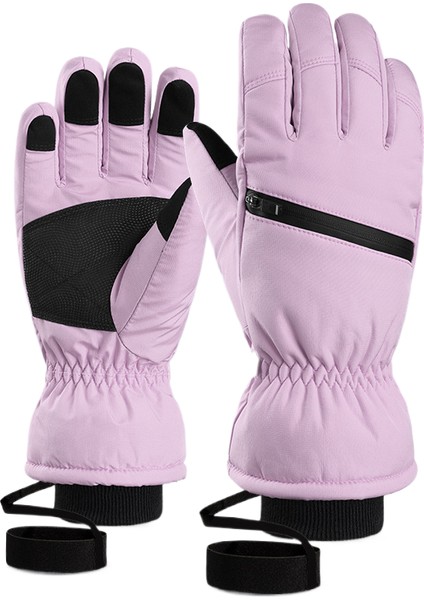 Isıtmalı, Su Geçirmez, Soğuktan Koruyan Tek ve Çift Plakalı Parmak Aralıklı Dokunmatik Ekranlı Isıtıcı Eldiven (Yurt Dışından)