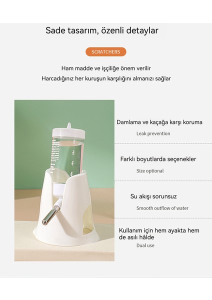 Önleyici Rulmanlı Otomatik Su Sebili Hamster Suluk (Yurt Dışından) fiyatları
