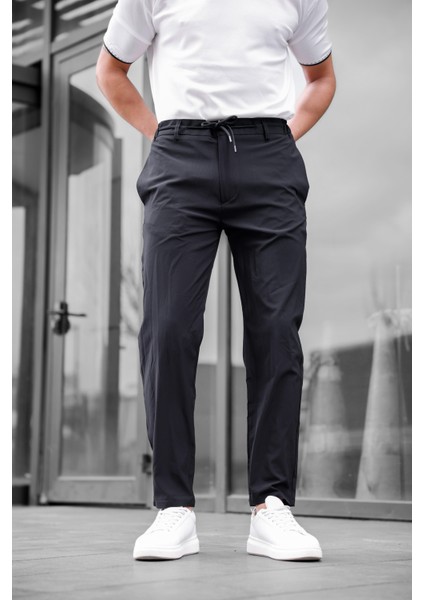 Jogger Paraşüt Kumaş Siyah Renk Erkek Pantolon fiyatları