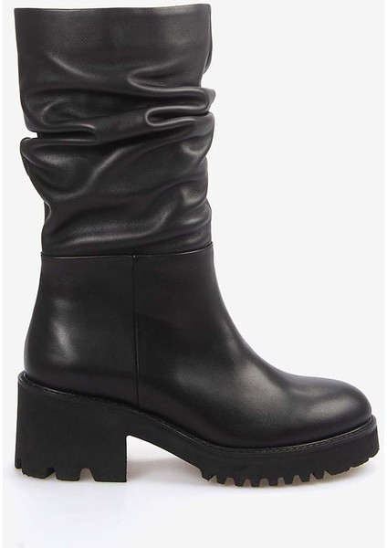 Hakiki Deri Kadın Çizme 313-4017