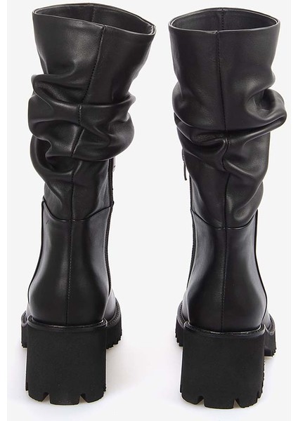 Hakiki Deri Kadın Çizme 313-4017 fırsatları