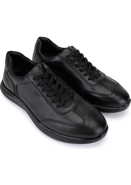 Erkek Hakiki Deri Siyah Casual Ayakkabı 298 3079-23059 Erk Ayk SK25-26 Sıyah Atlas fiyatları