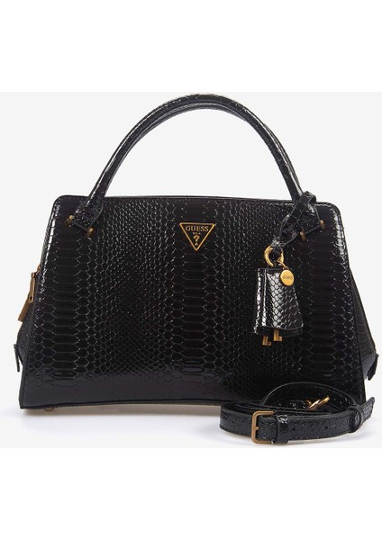 Georgina Piton Desenli Kadın El Çantası HWKB9499060