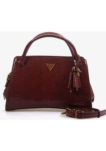 Georgina Piton Desenli Kadın El Çantası HWKB9499060