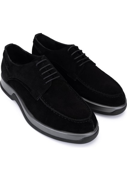 Erkek Hakiki Deri Siyah Süet Casual Ayakkabı 1163 1500 Erk Ayk SK25-26 Sıyah Suet fiyatları