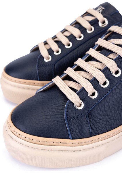 Kadın Hakiki Deri Lacivert Sneakers & Spor Ayakkabı 1116 5022-09 Bn Ayk SK25-26 Lacı Fltr fırsatları