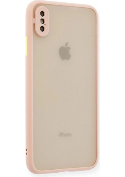 iPhone x Kılıf Montreal Silikon Kapak - Pembe (K95) fiyatları