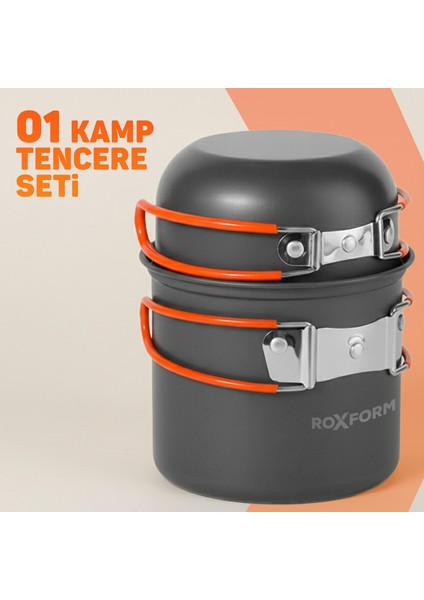 Nomad 01 Kamp Tencere Seti – Hafif ve Kompakt Kamp Seti indirimleri