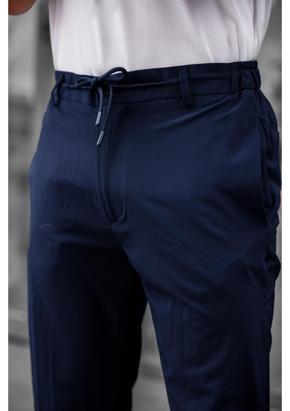 Jogger Paraşüt Kumaş Lacivert Renk Erkek Pantolon fırsatları