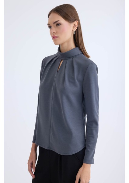 Önü Detaylı Uzun Kol Bluz fiyatları