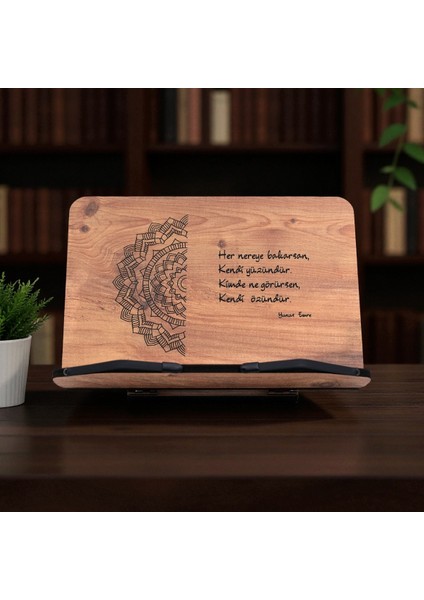 İsfahan TA Kitap Okuma Standı Masaüstü Ahşap Rahle fırsatları