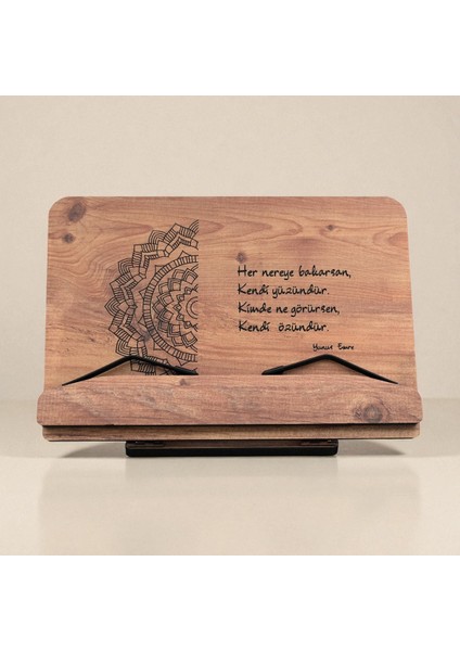 İsfahan TA Kitap Okuma Standı Masaüstü Ahşap Rahle indirimleri