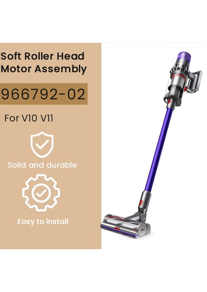 Dyson V10 V11 Elektrikli Süpürge Motoru Için 30W Motorlu Yumuşak Silindir (Yurt Dışından) indirimleri