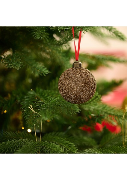 New Year Yılbaşı Sparkling 3 Adet Ağaç Süsü Seti