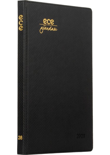 -Çeşme Siyah Haftalık 19,5x28 2026