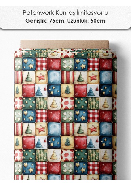 Patchwork Kumaş Seti – Dikiş ve Hobi Için %100 Pamuk Desenli Kumaş Kuponları