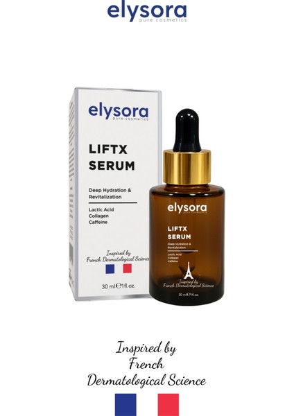 Collagen, Kafein Destekli, Anlık Botoks Etkili, Dolgunlaştırıcı Serum 30 ml