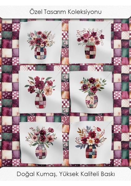 Patchwork Kumaş Seti – Dikiş ve Hobi Için %100 Pamuk Desenli Kumaş Kuponları fiyatları