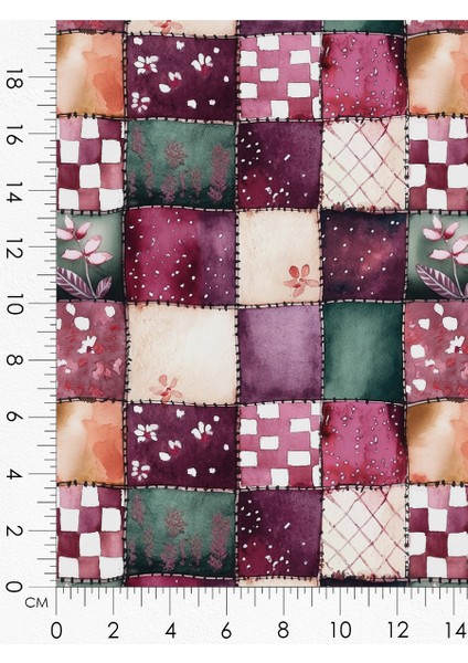 Patchwork Kumaş Seti – Dikiş ve Hobi Için %100 Pamuk Desenli Kumaş Kuponları indirimleri