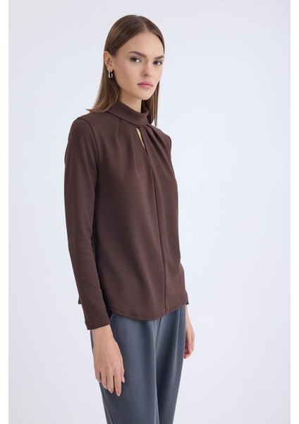 Önü Detaylı Uzun Kol Bluz fiyatları