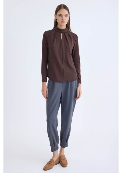 Önü Detaylı Uzun Kol Bluz fırsatları