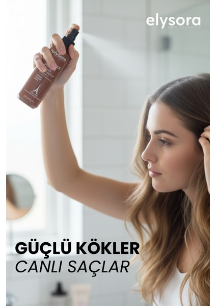 Biotin ve Kafein Içeren, Dökülme Karşıtı, Saç Köklerini Canlandıran, Bakım Spreyi 200 ml