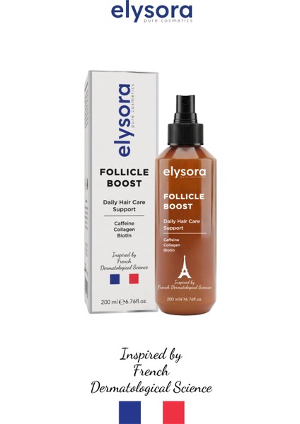 Biotin ve Kafein Içeren, Dökülme Karşıtı, Saç Köklerini Canlandıran, Bakım Spreyi 200 ml