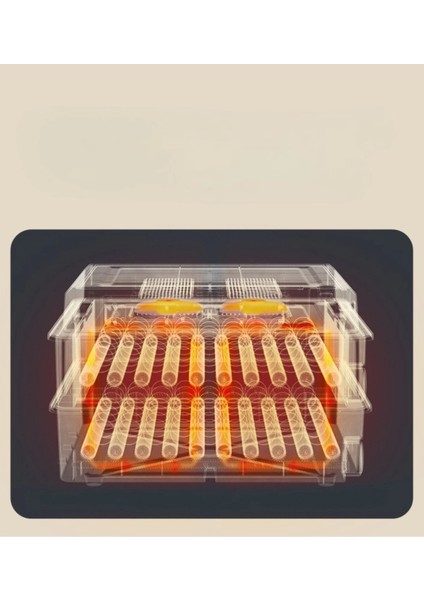 EPO-W64 Tam Otomatik Kuluçka Makinesi 64 Yumurta Kapasiteli Civciv Kaz Ördek Uyumlu + Yedek Motor