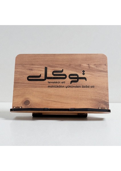 İsfahan TA Kitap Okuma Standı Masaüstü Ahşap Rahle