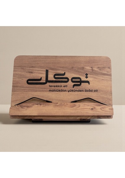 İsfahan TA Kitap Okuma Standı Masaüstü Ahşap Rahle