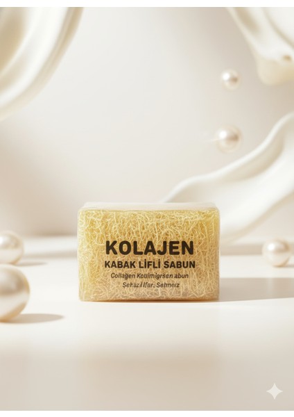 Doğal Kolajen Kabak Lifli Sabun