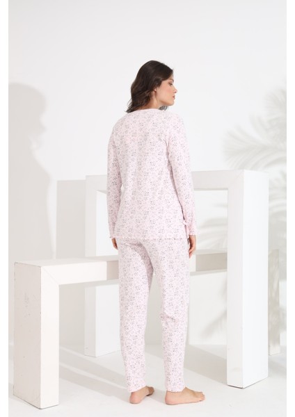 Angelique %100 Pamuk Uzun Kol Kadın Pijama Takımı 21515-516 indirimleri