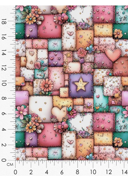 Patchwork Kumaş Seti – Dikiş ve Hobi Için %100 Pamuk Desenli Kumaş Kuponları indirimleri