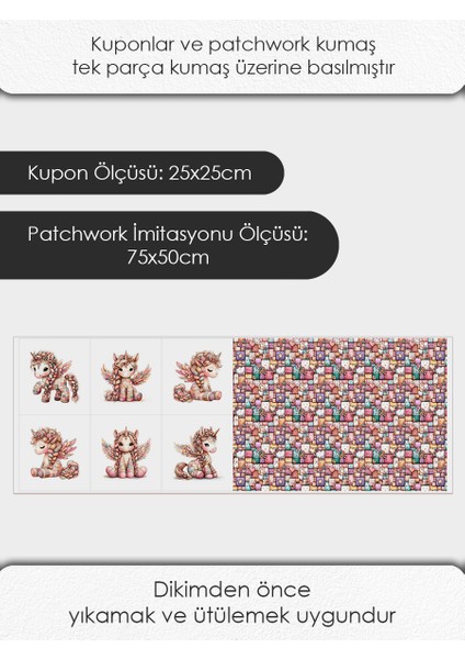 Patchwork Kumaş Seti – Dikiş ve Hobi Için %100 Pamuk Desenli Kumaş Kuponları