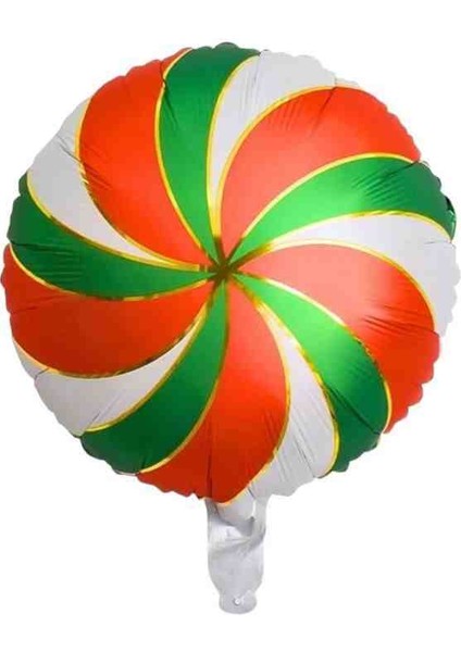 Yılbaşı Süsü Şeker Kırmızı Yeşil