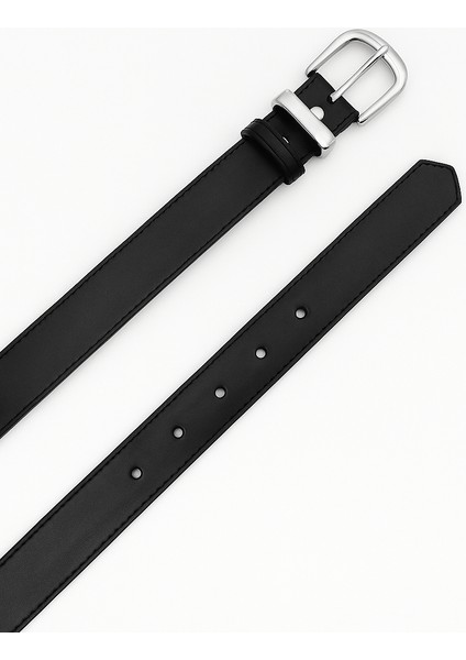 Kadın Siyah Suni Deri Kemer – Şık Günlük ve Ofis Kombinleri Için modelleri