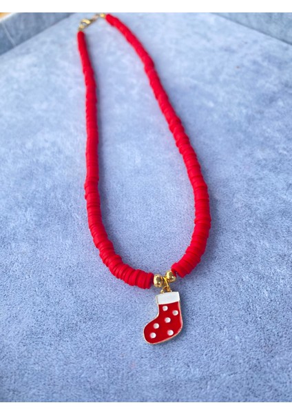 Yılbaşı Kolye Çorap