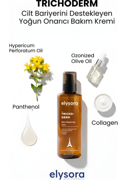 Sarı Kantaron Yağı Içeren, Cilt Bariyeri Onarıcı, Yatıştırıcı, Onarıcı Bakım Kremi 100 ml