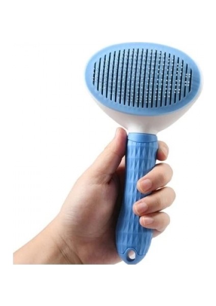 Otomatik Temizlenen Evcil Hayvan Tarağı Mavi fiyatları