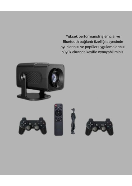 Android Projeksiyon Game Box – 1280X720P Hd Çözünürlük Bluetoothhdmı ve USB G - SBS5266-4828 fiyatları