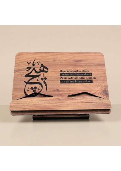 Ahşap Kitap Okuma Standı Masaüstü Ahşap Rahle fırsatları