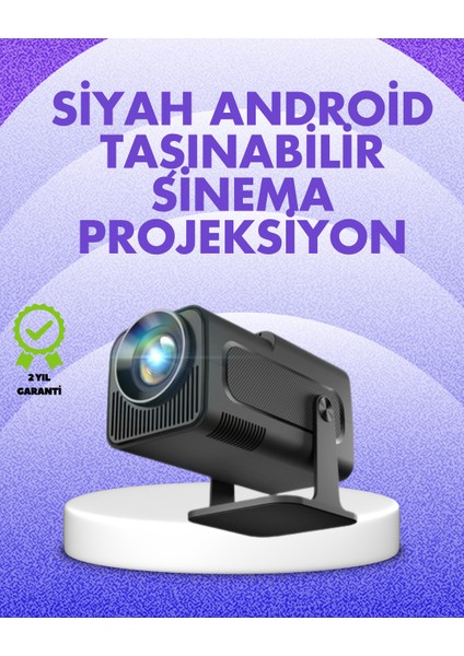 180° Dönebilen Gövde Tasarımıyla Tavan Yansıtmalı Taşınabilir Projektör - SBS1645-2477