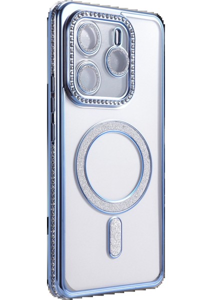 Xiaomi Redmi Note 14 4g Joke Simli Magneticsafe Kılıf - MAVI-(5796) - N009J705-M45009 modelleri