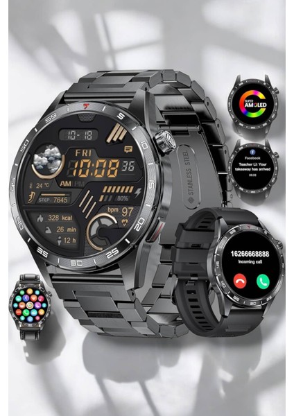 Akıllı Saat Uyku ve Sağlık Takibi Bildirim Görme Arama Cevaplama - SBS8122-6216 indirimleri