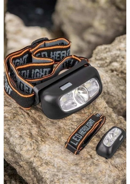 Kamp Lambası LED Işık Kafa Lambası Balıkçı Lambası Ayarlanabilir - SBS6652-8606 fırsatları