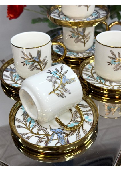Porselen 6 Kişilik Çay Seti 200 cc fiyatları