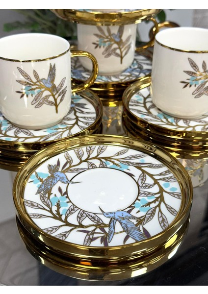 Porselen 6 Kişilik Çay Seti 200 cc indirimleri