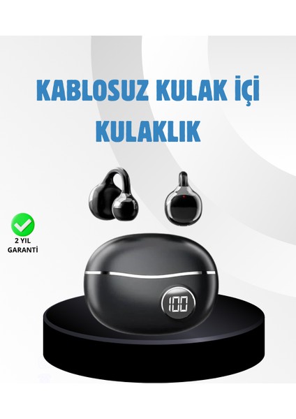 Açık Kulak Kablosuz Bluetooth Kulaklık – Konforlu Tasarım ve Uzun Süreli Kull - N157J860-M04