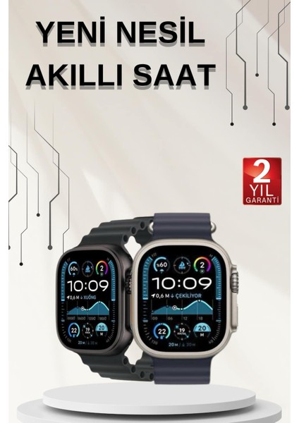 Akıllı Saat Sesli Görüşme Titreşimli Gps Bağlantısı Müzik Dinleme Sosyal M - SBS8902-1429